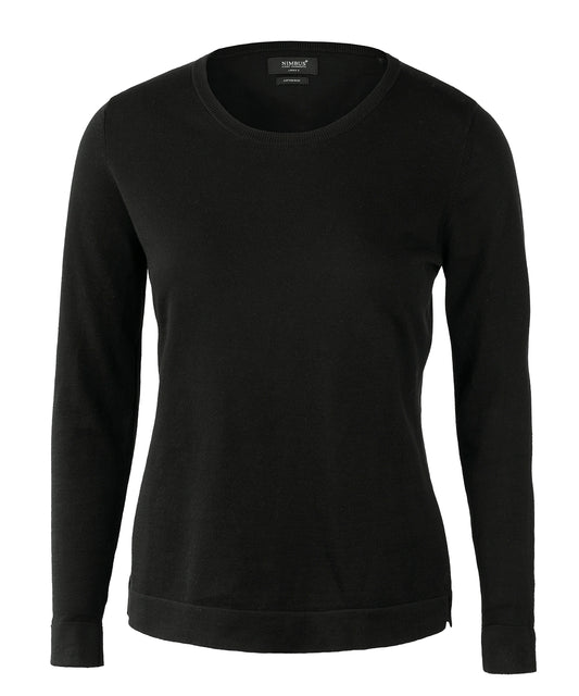 Knitted Jumpers - Elegant Brighton Linne Black