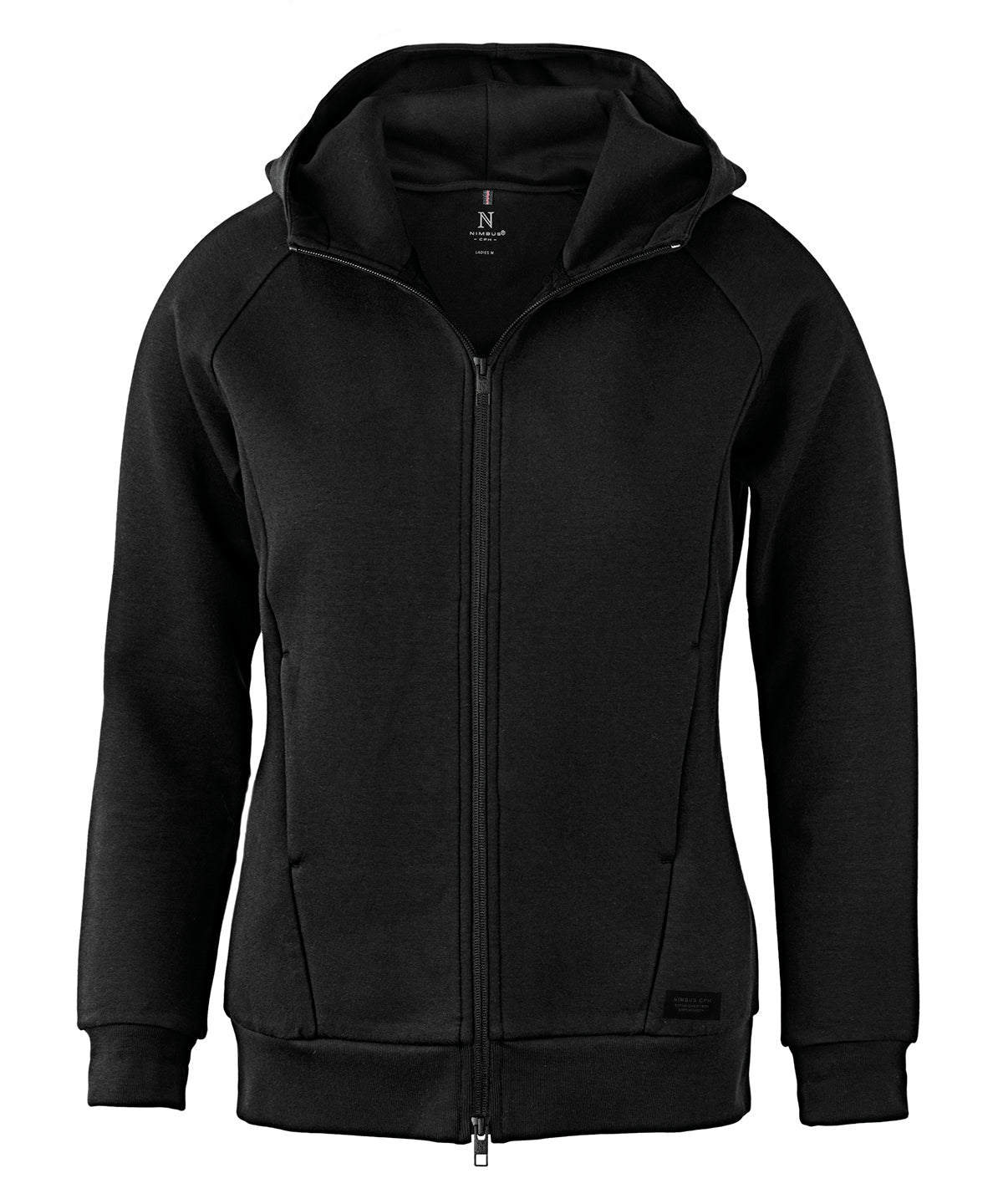 Hoodies - Dam Hampton Premium Dubbelsidig Hoodie Black