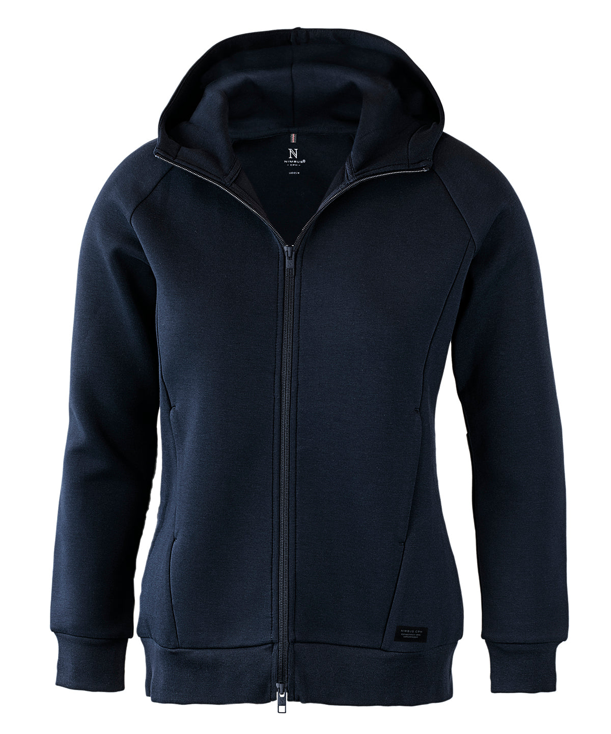 Hoodies - Dam Hampton Premium Dubbelsidig Hoodie Navy