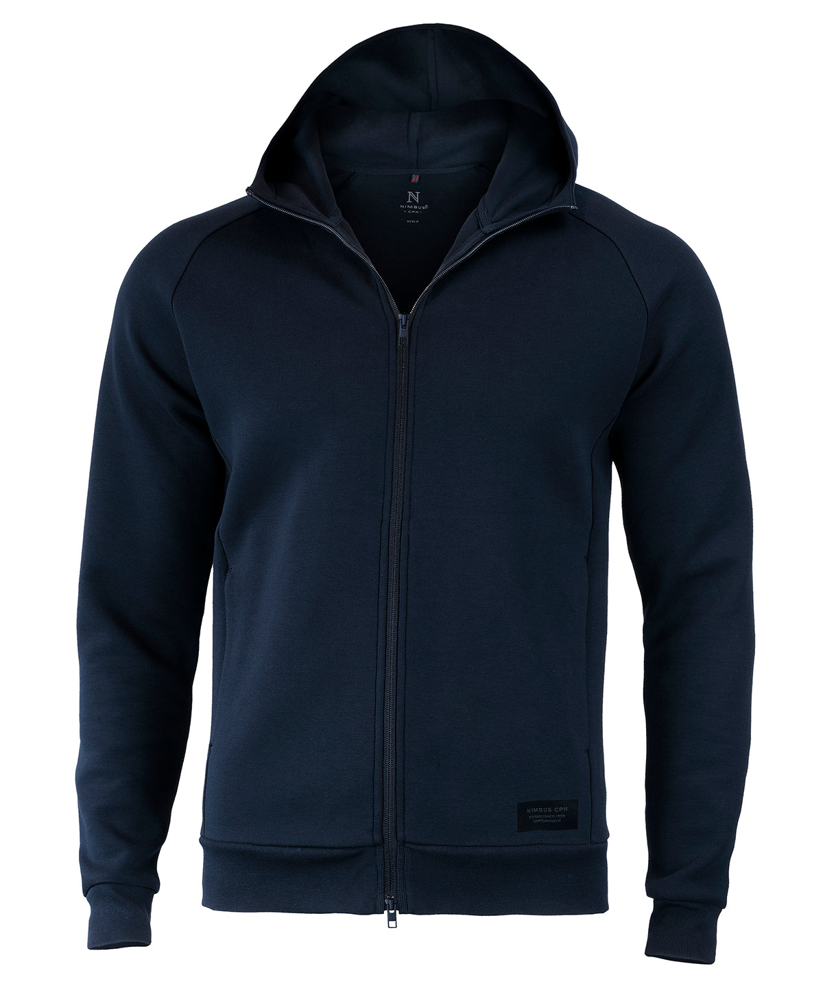 Hoodies - Hampton Premium Dubbelvikt Hoodie Navy