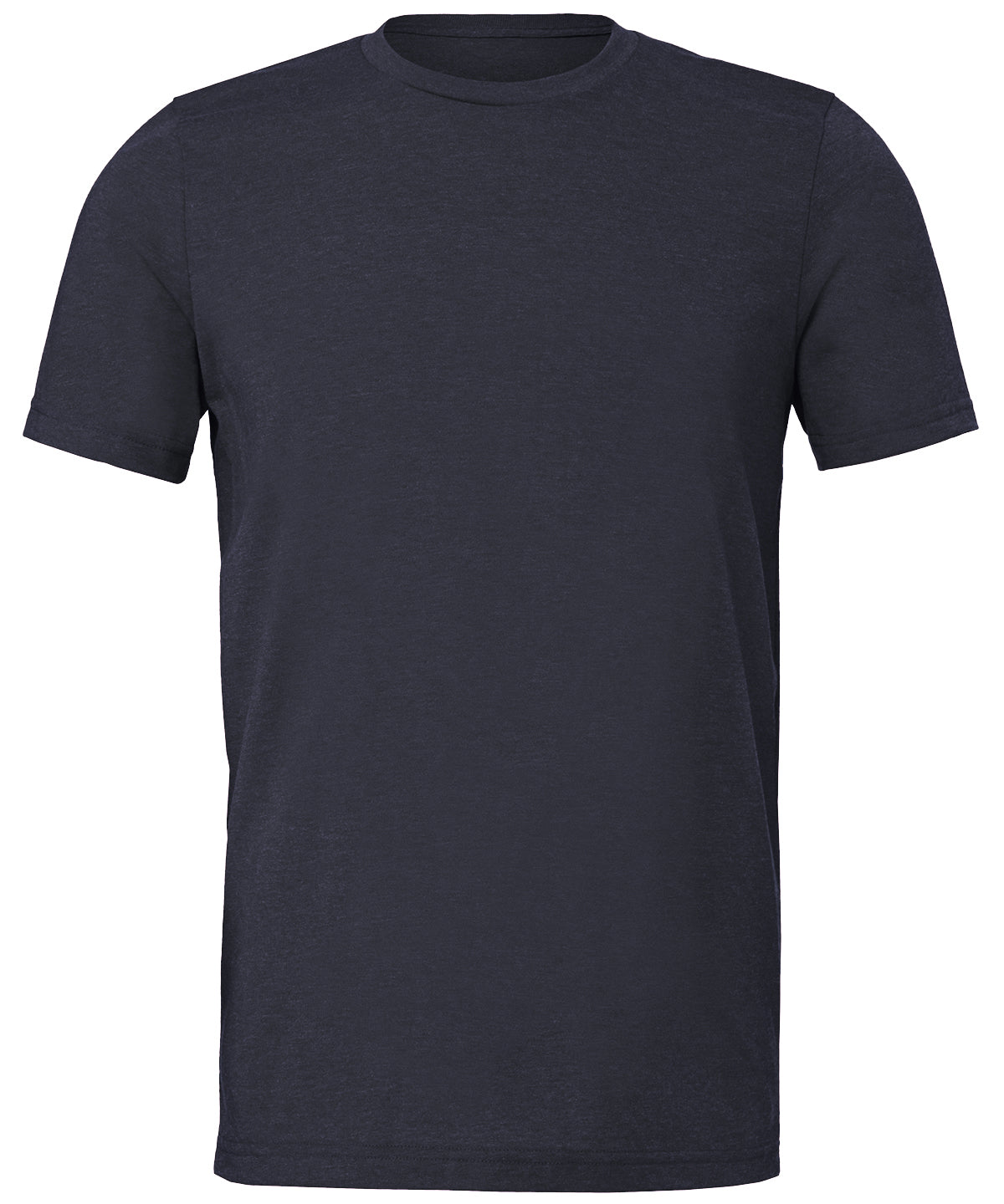 T-Shirts - Unisex Sueded T-shirt Heather Navy