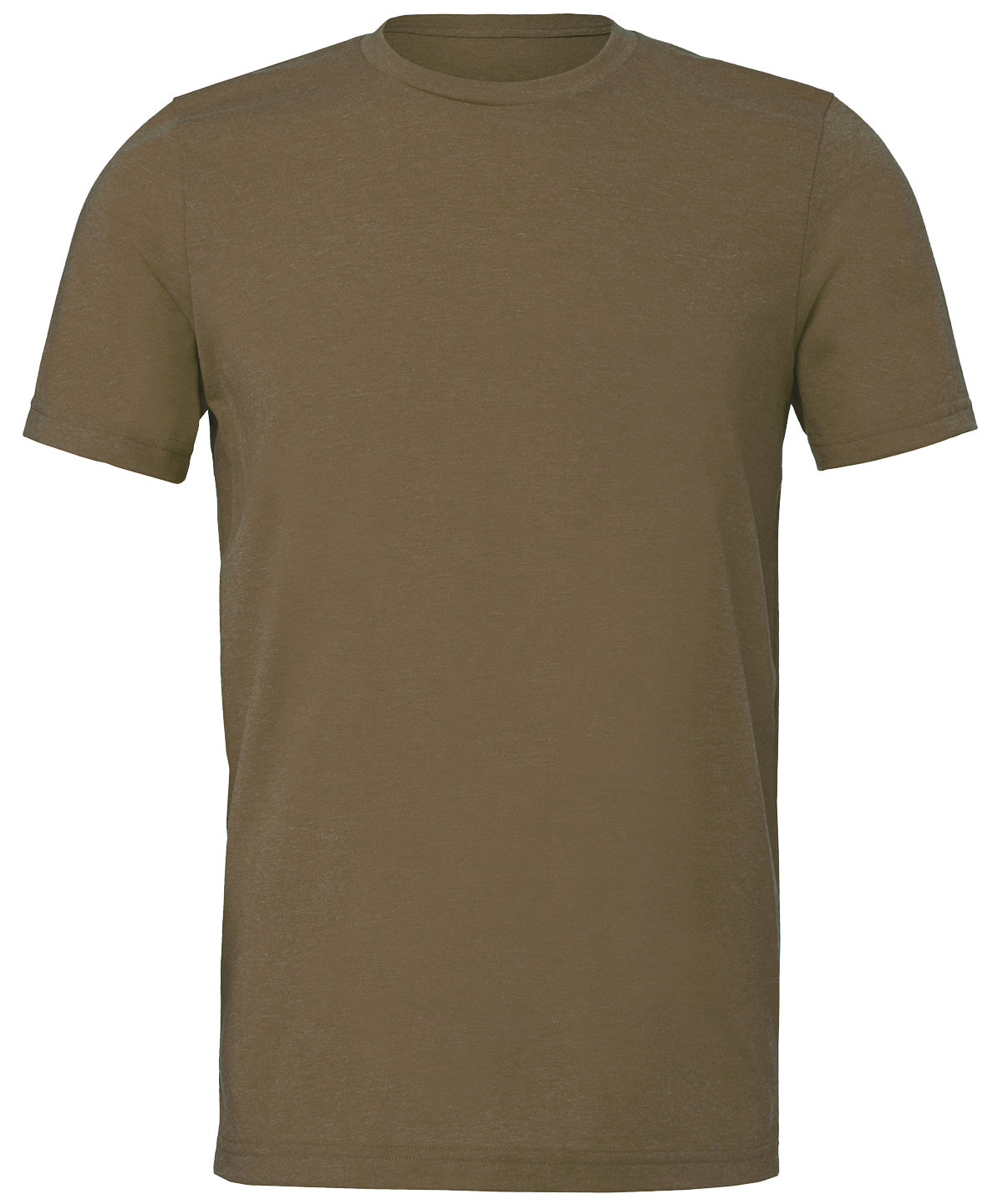 T-Shirts - Unisex Sueded T-shirt Heather Olive