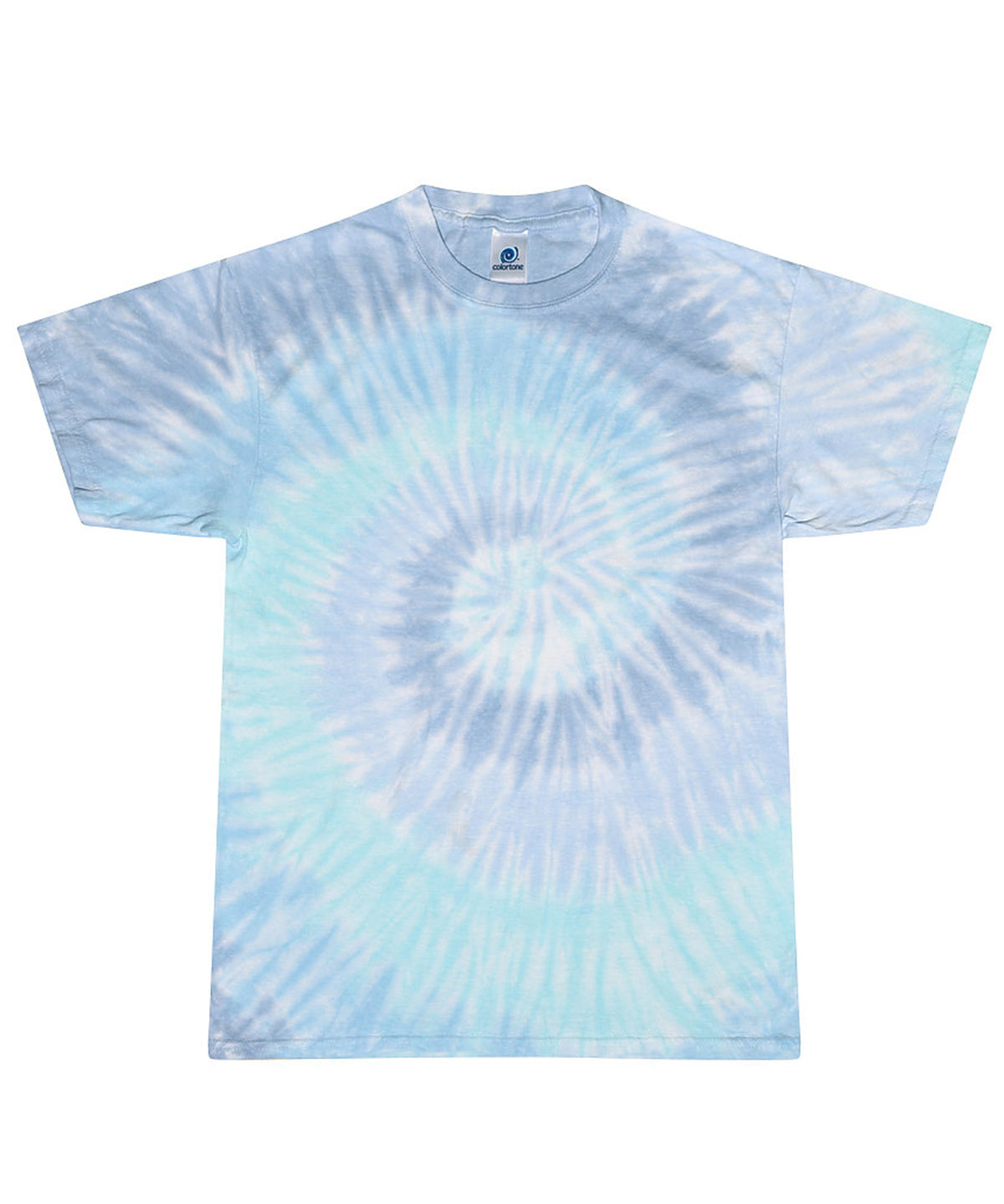 T-Shirts - Unik Tie-Dye T-shirt för Stil och Komfort Lagoon