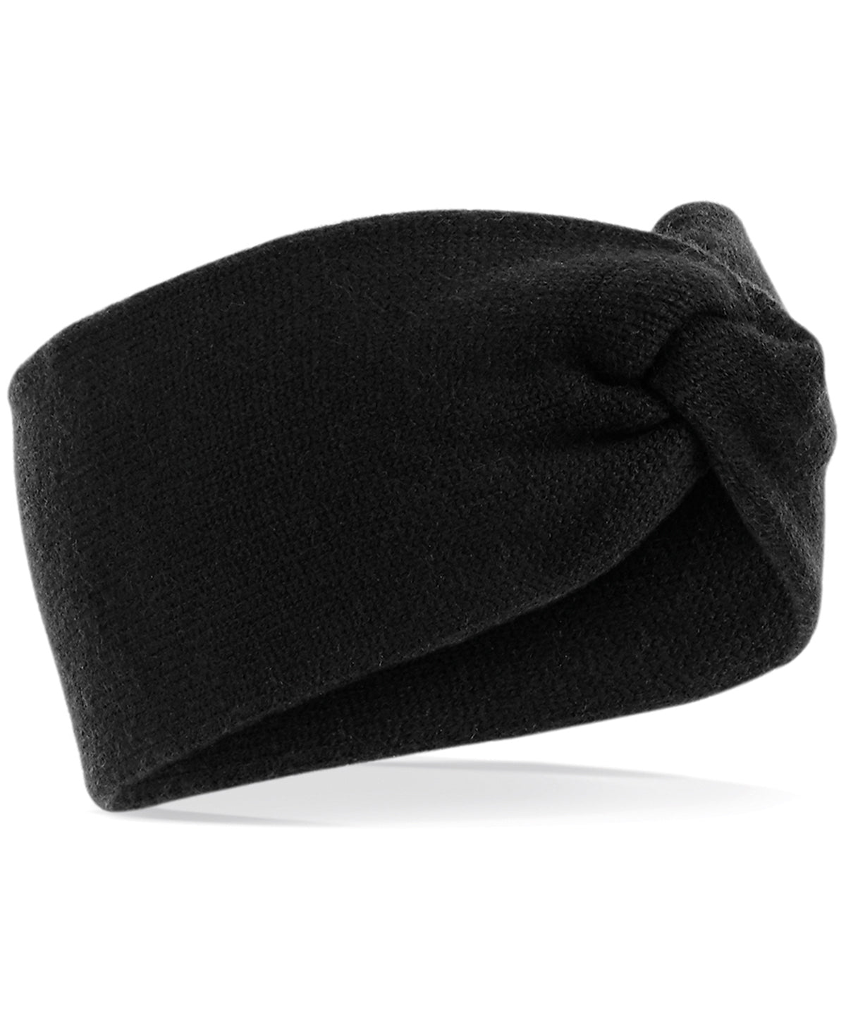 Headbands - Lyxigt Twiststickat Pannband för Höst och Vinter Black One size