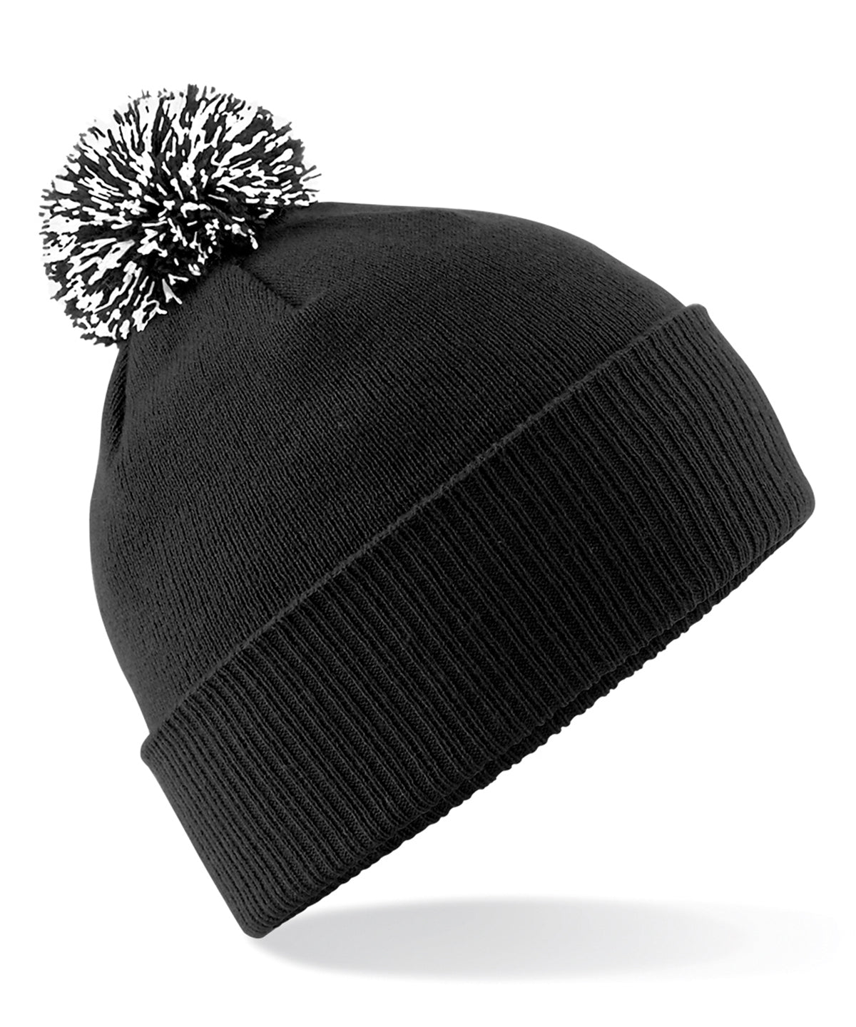 Beanies - Snowstar beanie Black White One size