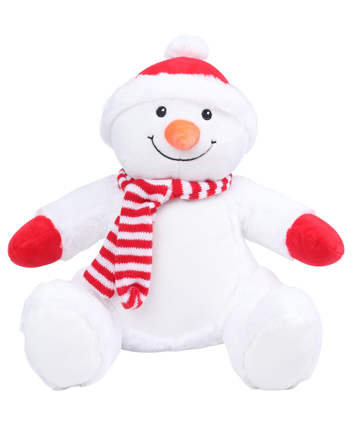 Soft Toys - Zippie Snögubbe White L