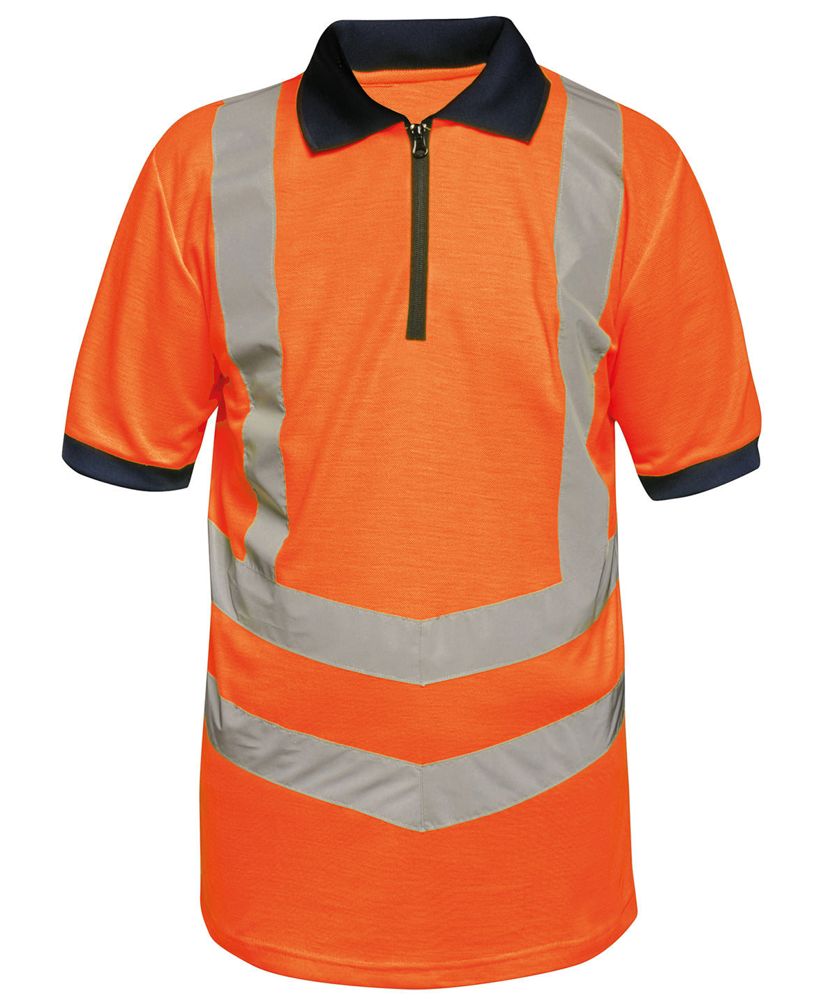 Polos - Hi-vis pro polo Orange Navy