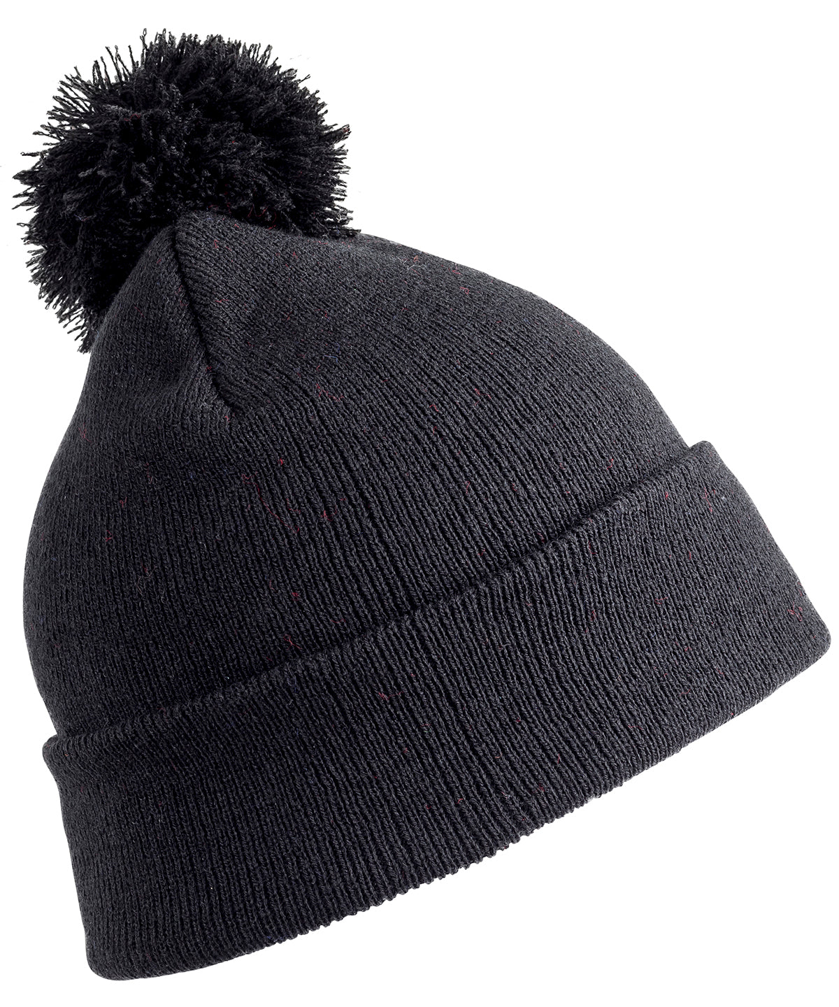 Beanies - Junior pom pom mössa – söt och värmande Black One size