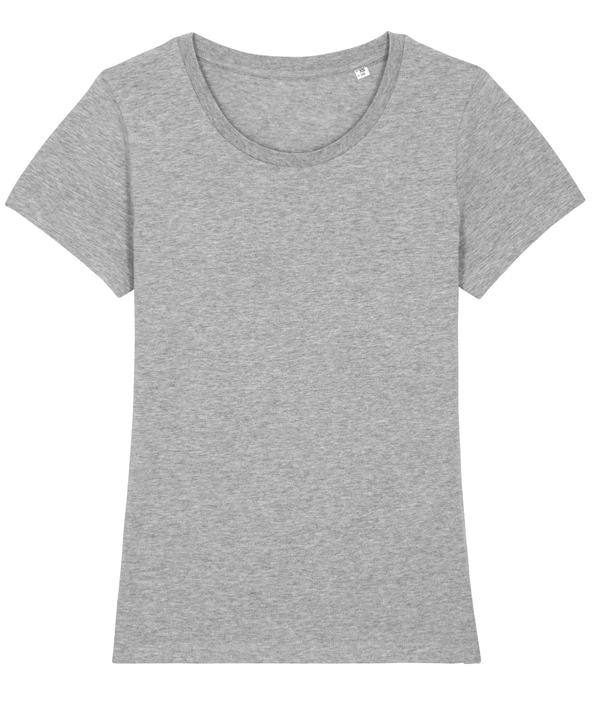 T-Shirts - Ikonisk Dam T-shirt i Ekologisk Bomull Heather Grey