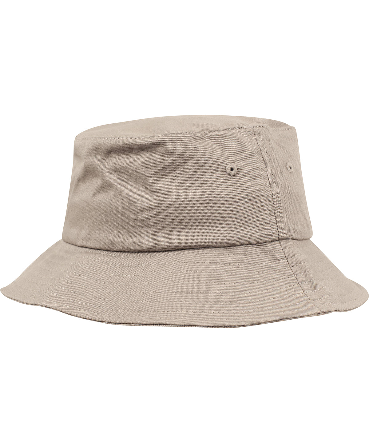 Hats - Flexfit Bomullstwill Bucket Hat Khaki One size