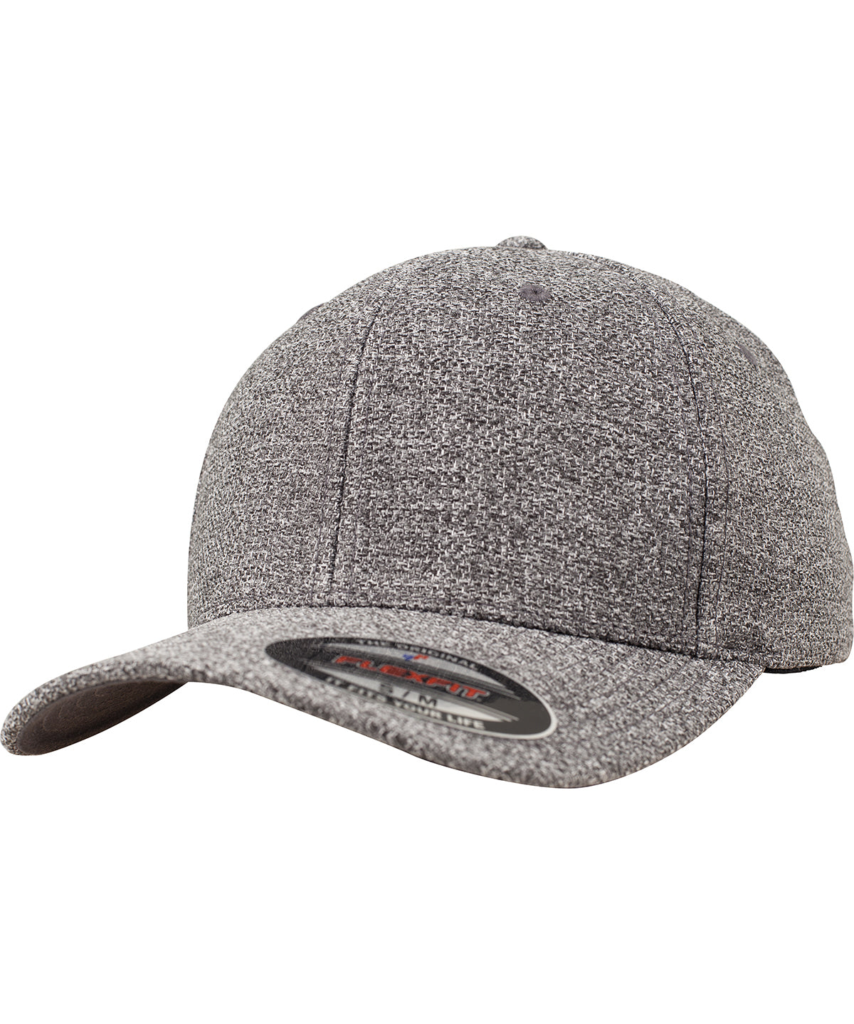 Caps - Flexfit Melange Keps Dark Heather Grey