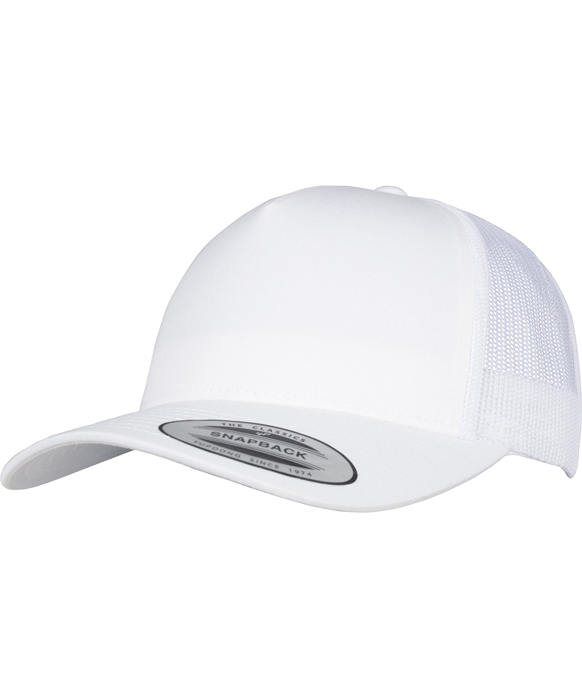 Caps - Flexfit tactel mesh keps – lätt och vattenavvisande White One size