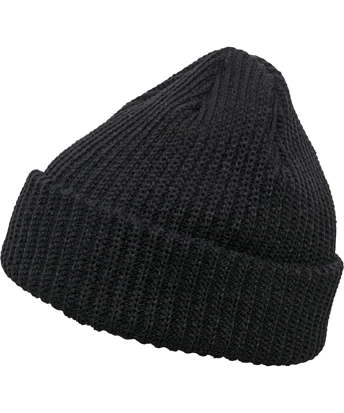 Beanies - Ribbade Mössa Black One size