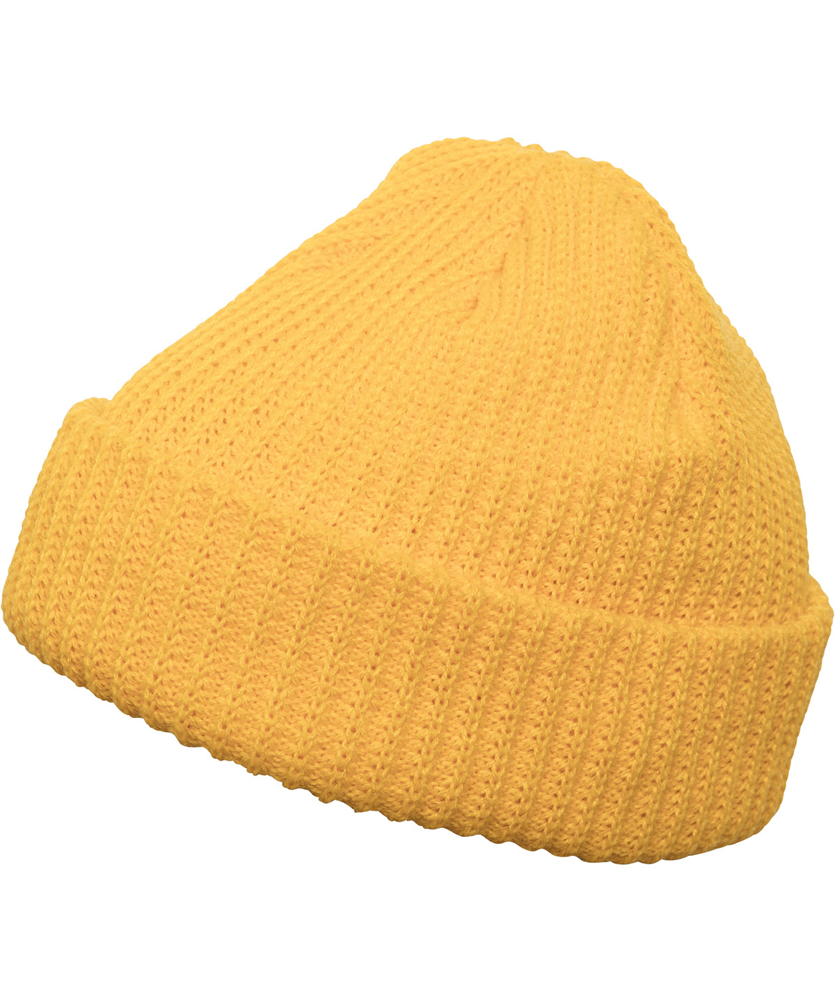 Beanies - Ribbade Mössa Gold One size