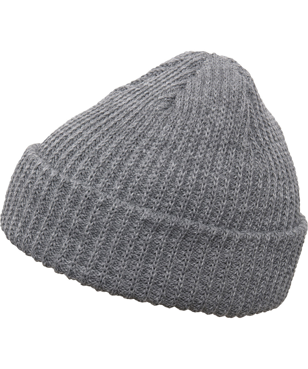 Beanies - Ribbade Mössa Heather Grey One size