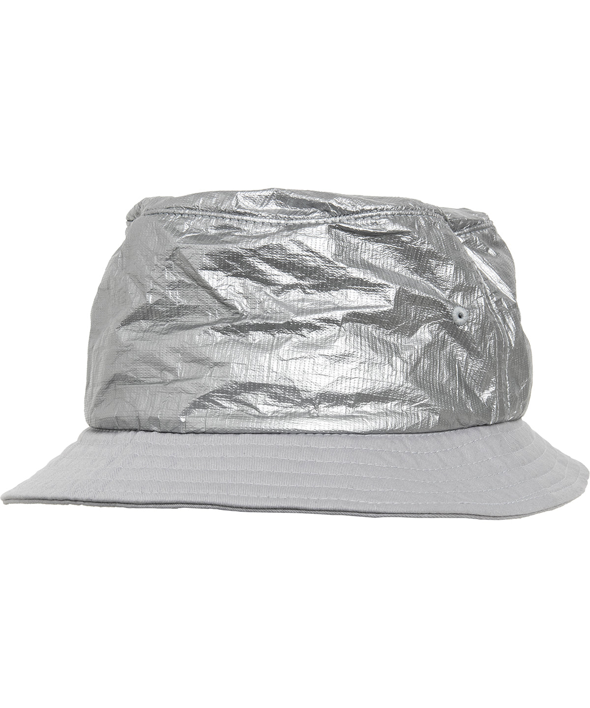 Hats - Crinklad pappershatt Silver One size