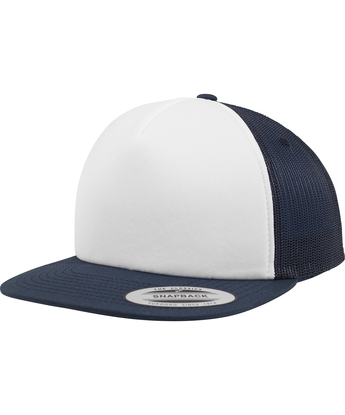 Caps - Klassisk truckerkeps i skum Navy White Navy One size