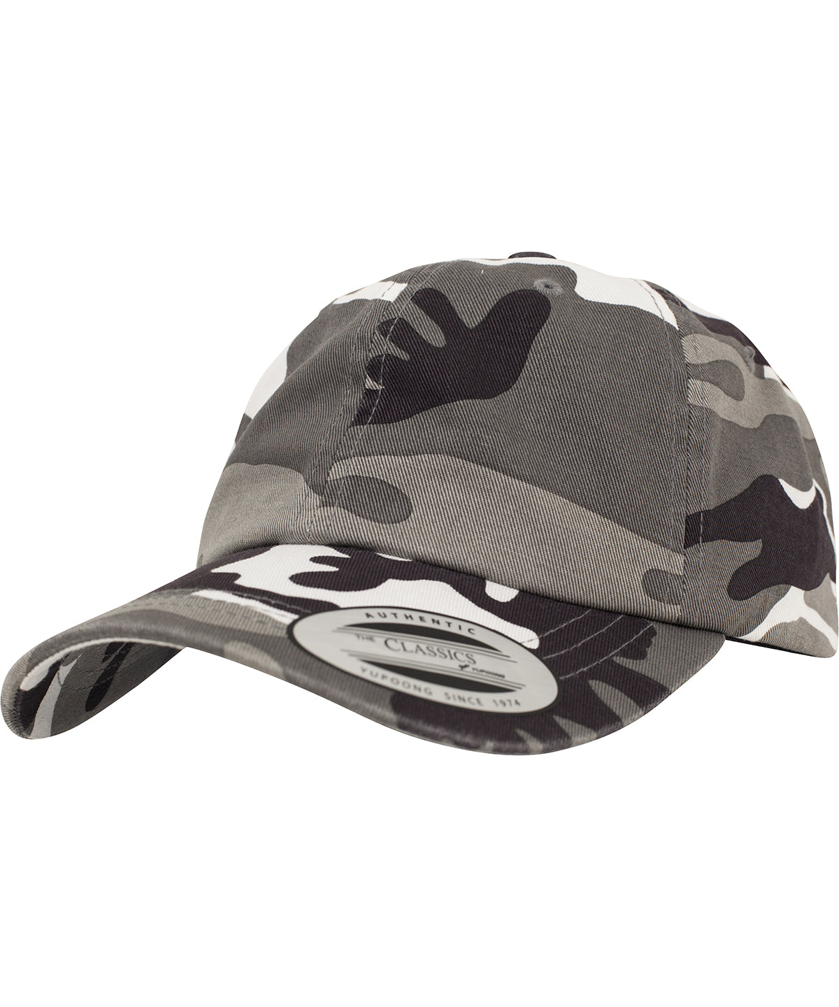 Caps - Lågprofil camo keps Silver Camo One size