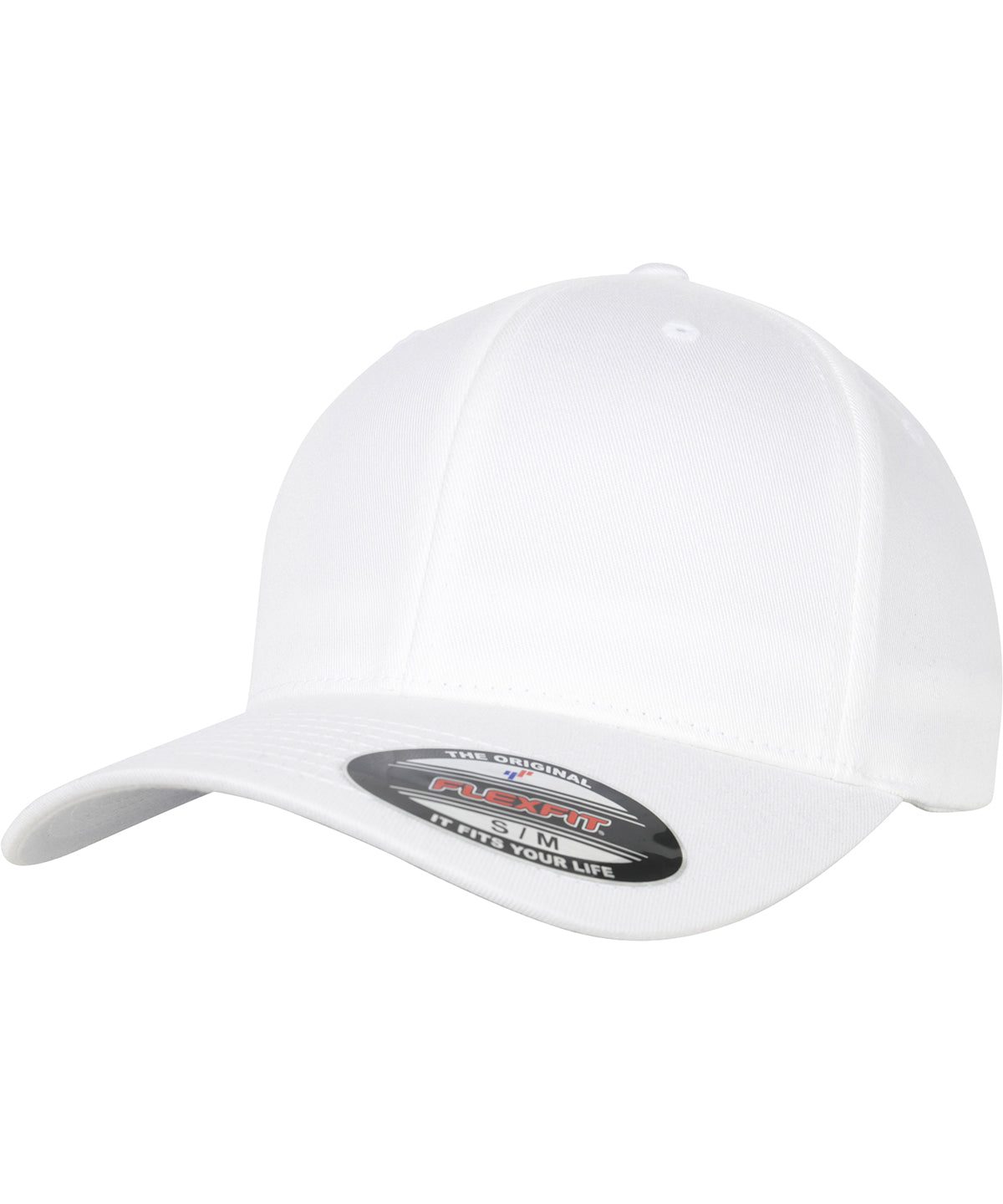 Caps - Flexfit Ekologisk Bomullskeps White