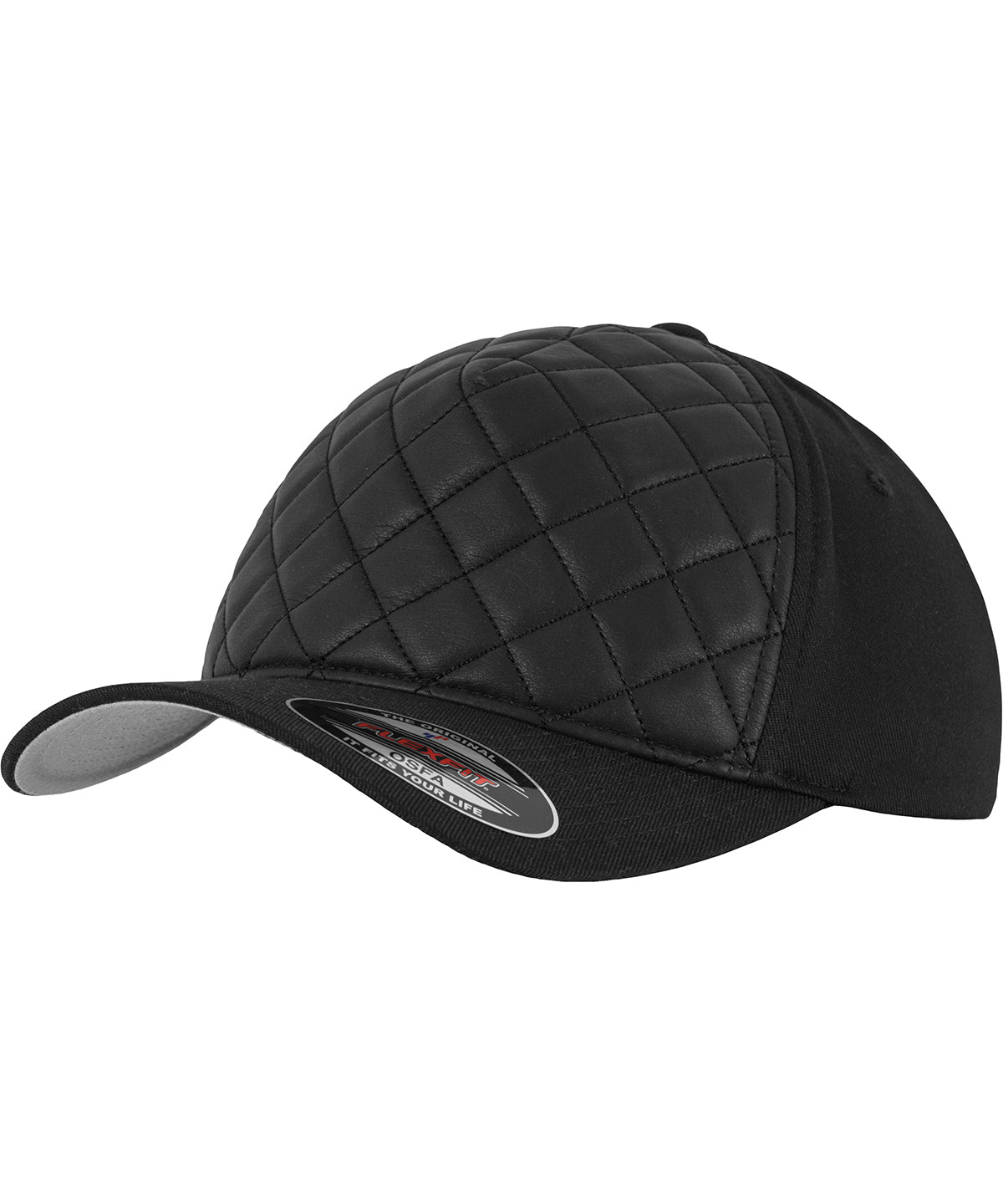 Caps - Diamantquiltad Flexfit Black