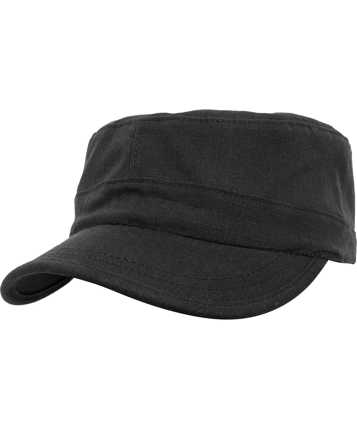 Caps - Stilren och Hållbar Keps i Militärstil Black One size