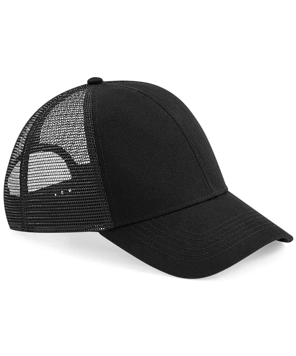 Caps - Organisk Bomull Trucker Black One size