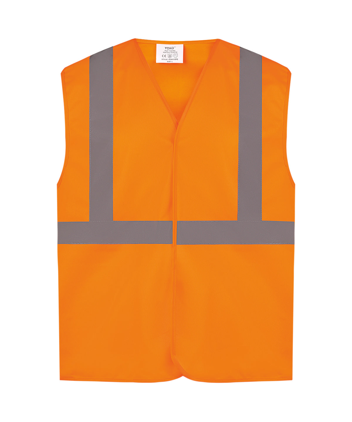 Safety Vests - Säkerhetslinne med Snabbkoppling Orange