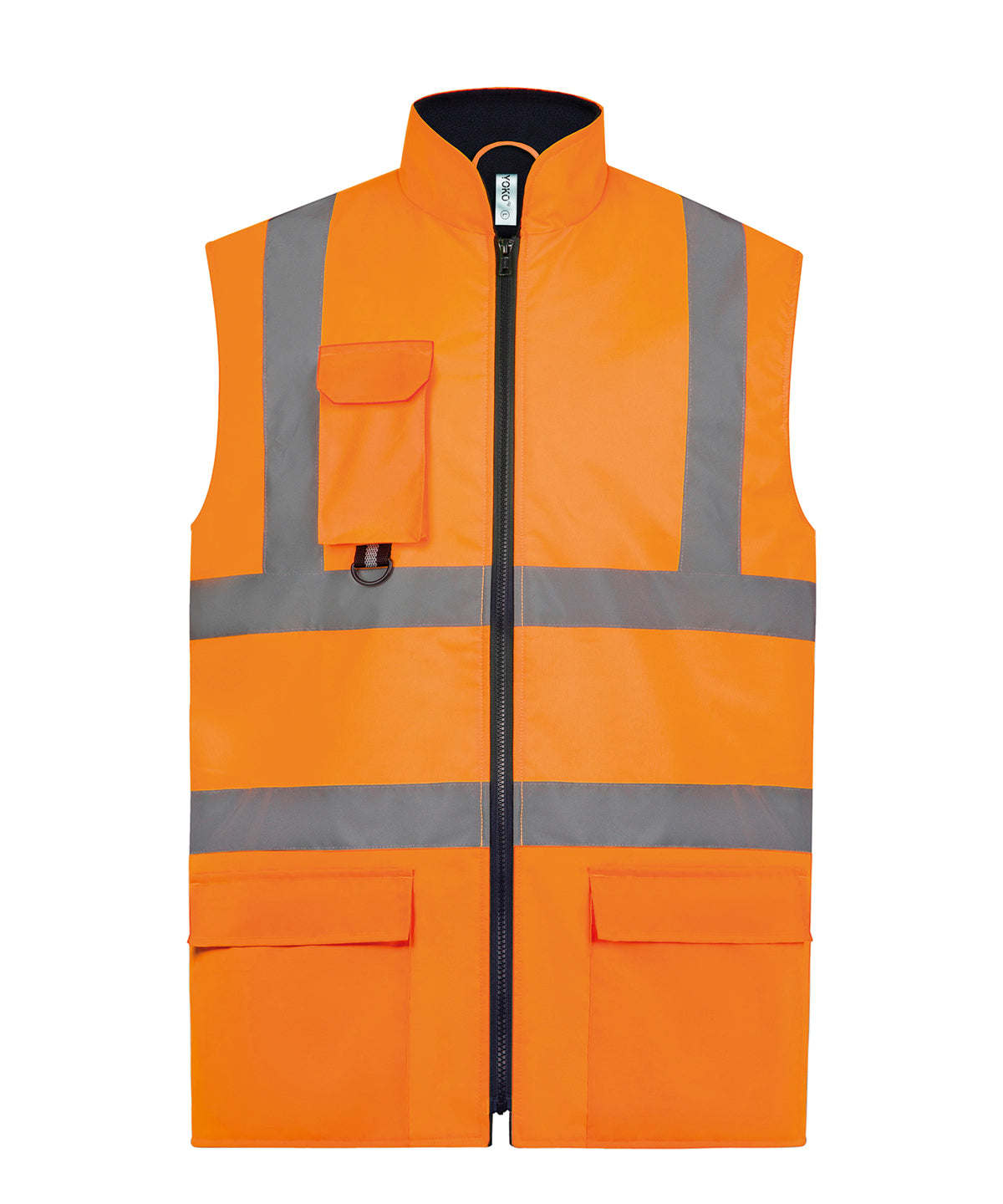 Gilets & Body Warmers - Varselvadderad Kroppsvärmare för Arbetsmiljöer Orange