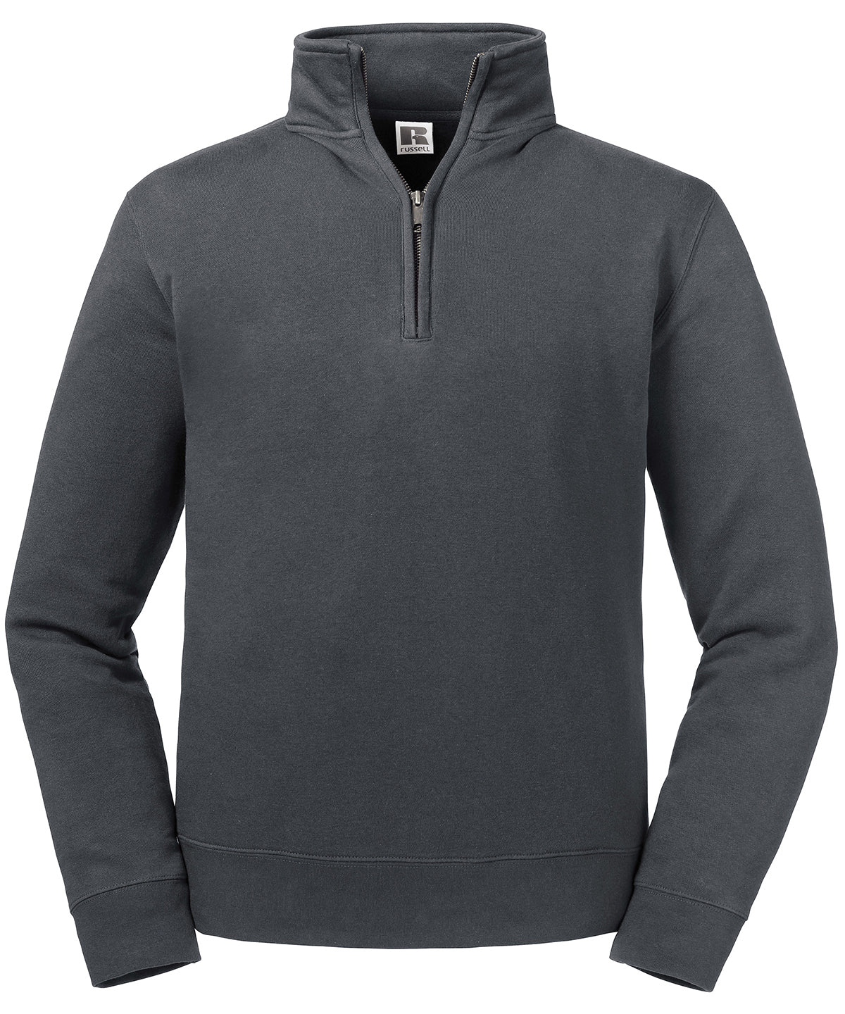 Sweatshirts - Autentisk 1/4 Zip Sweatshirt Convoy Grey