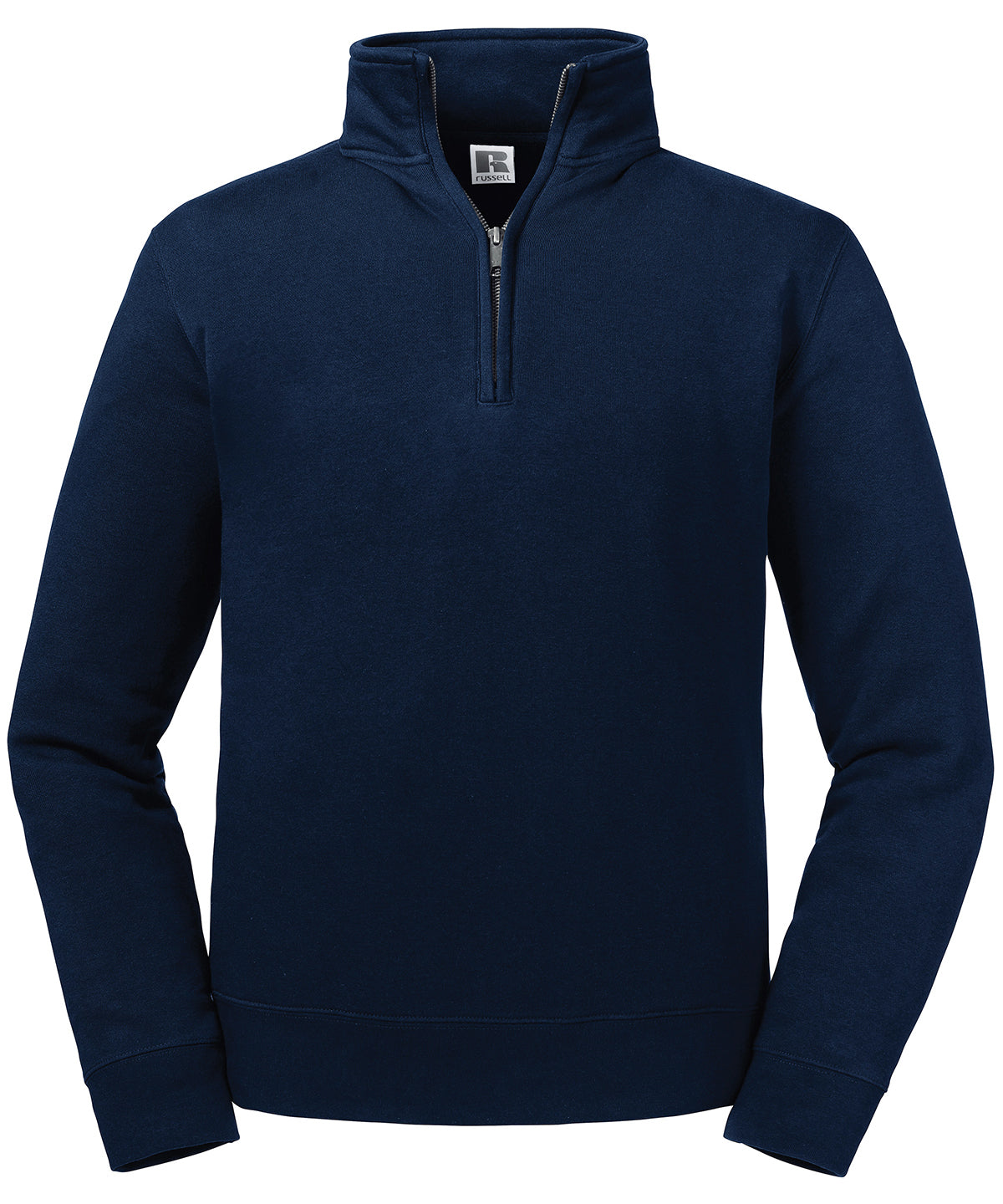 Sweatshirts - Autentisk 1/4 Zip Sweatshirt French Navy