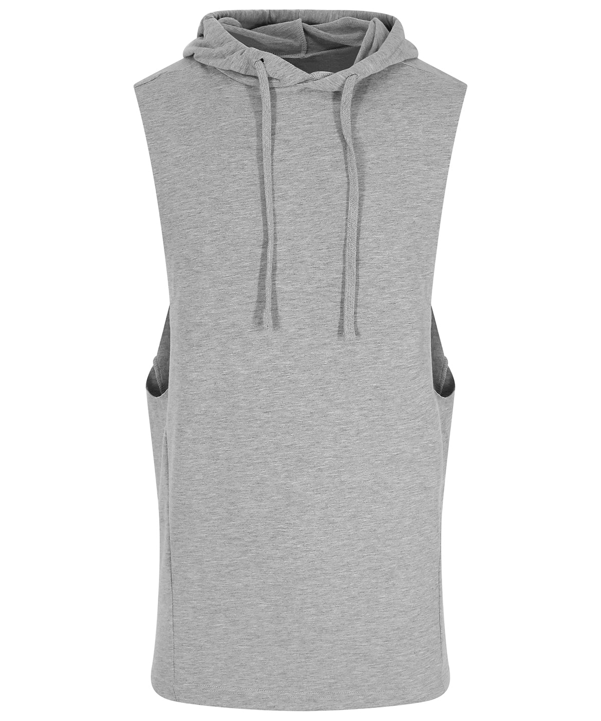 Hoodies - Urbant Ärmlöst Linne med Huva Sports Grey