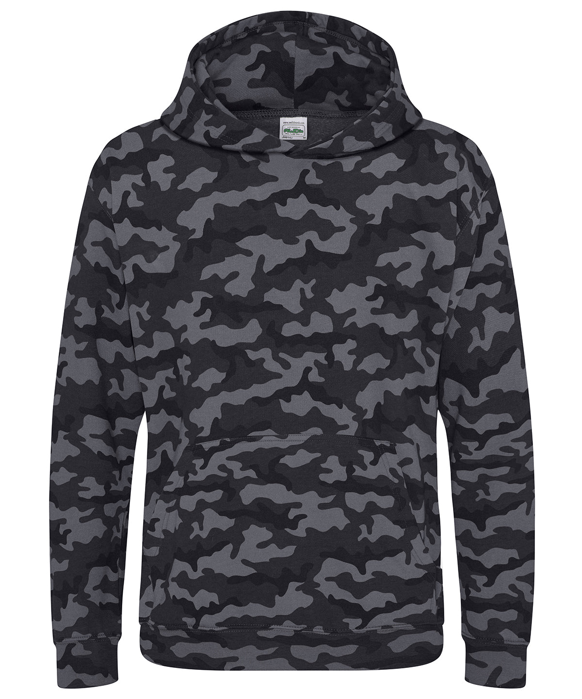 Hoodies - Stilfull och Hållbar Hoodie för Barn Black Camo