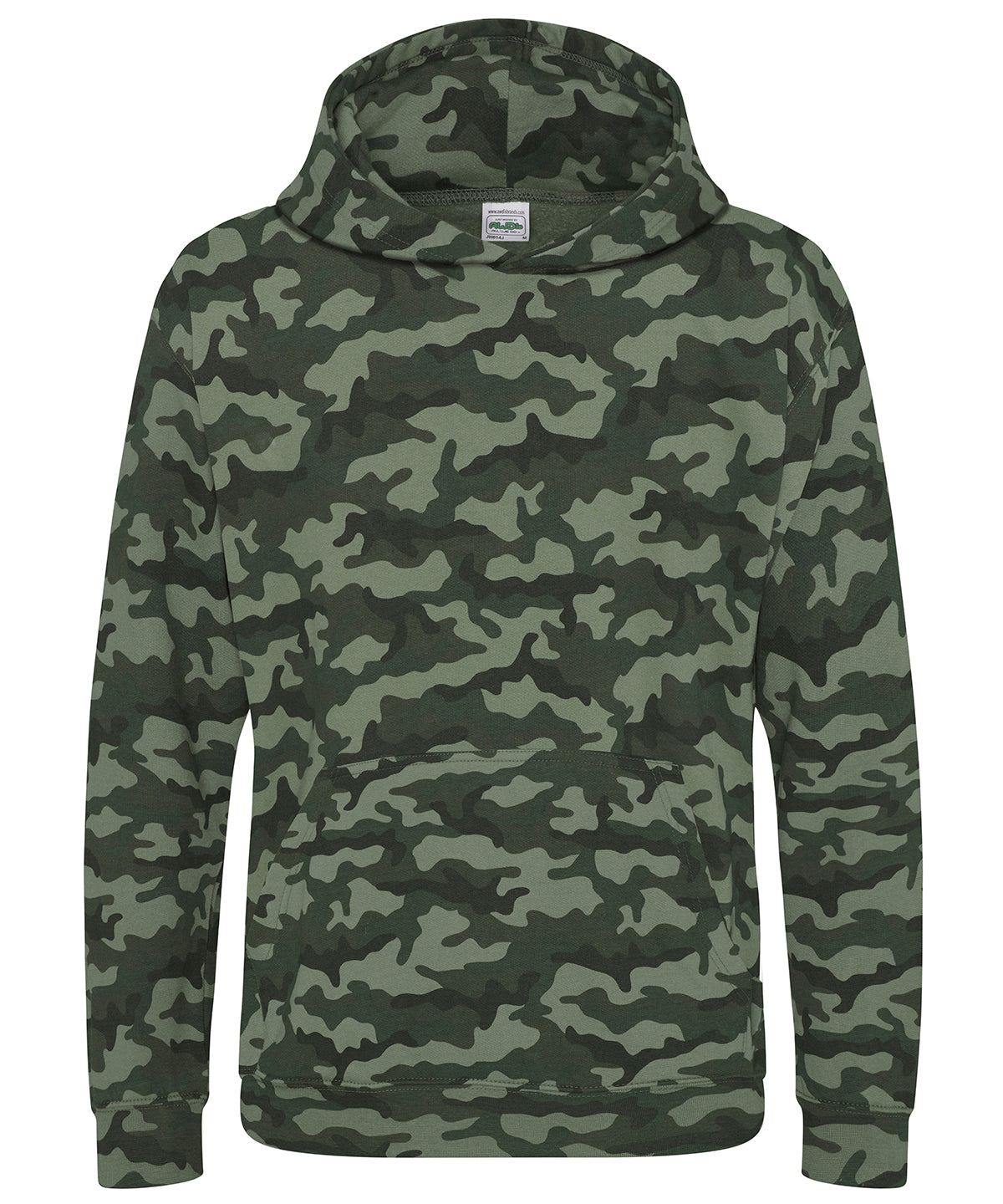 Hoodies - Stilfull och Hållbar Hoodie för Barn Green Camo