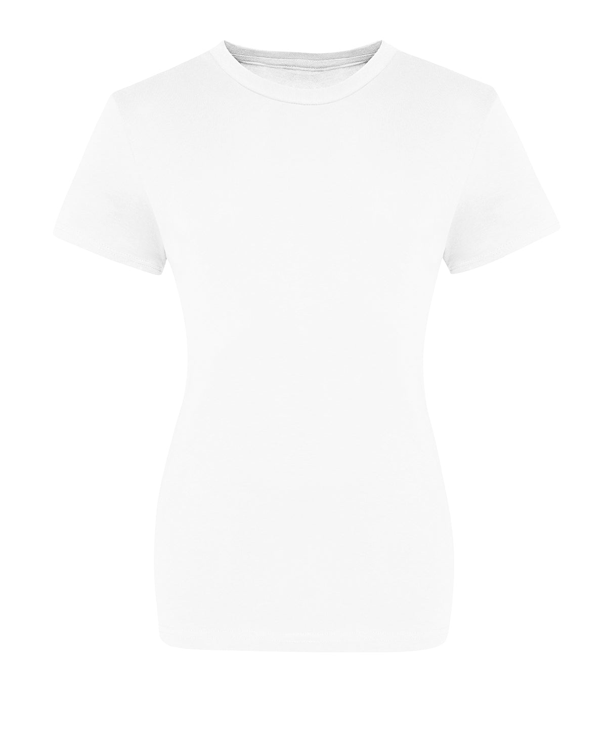 T-Shirts - Elegant och Bekväm Rundhalsad T-shirt för Damer White