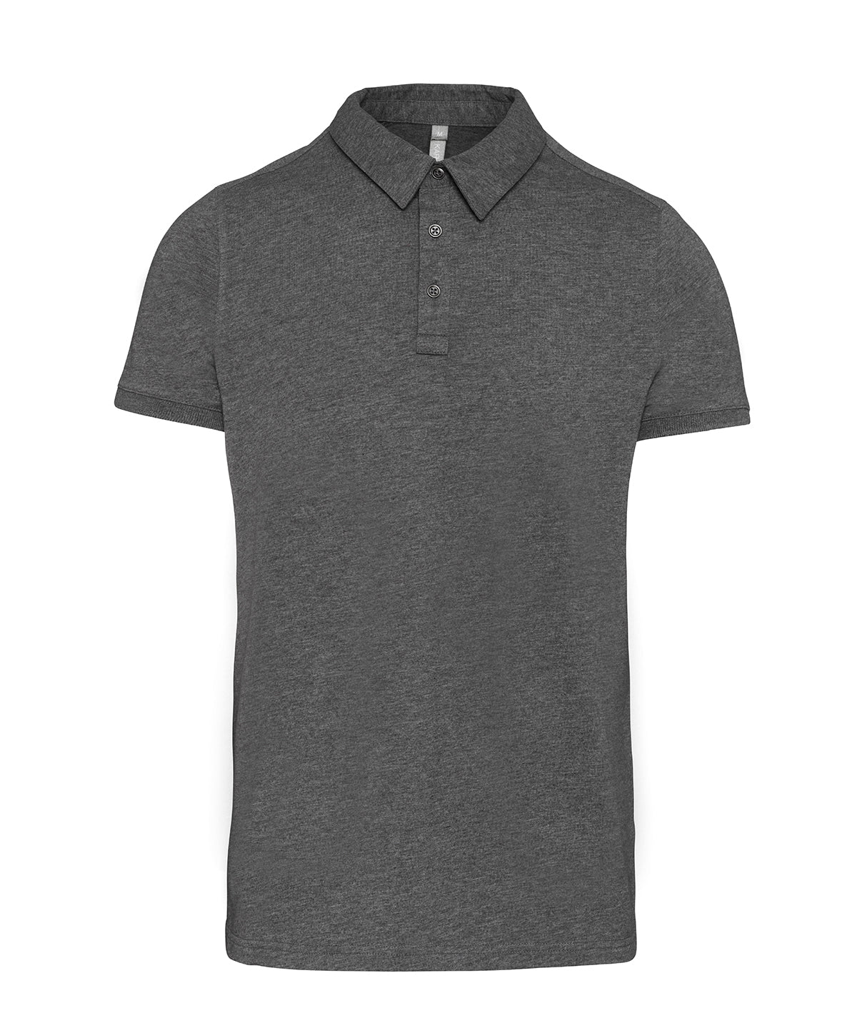 Polos - Stilren Jerseytrikå Pikétröja för Herrar Grey Heather