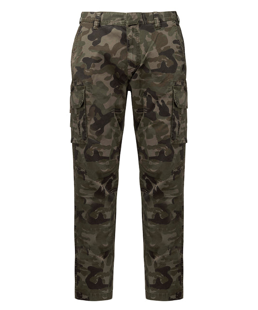 Trousers - Stiliga och Funktionella Herr Multipocketbyxor Camo