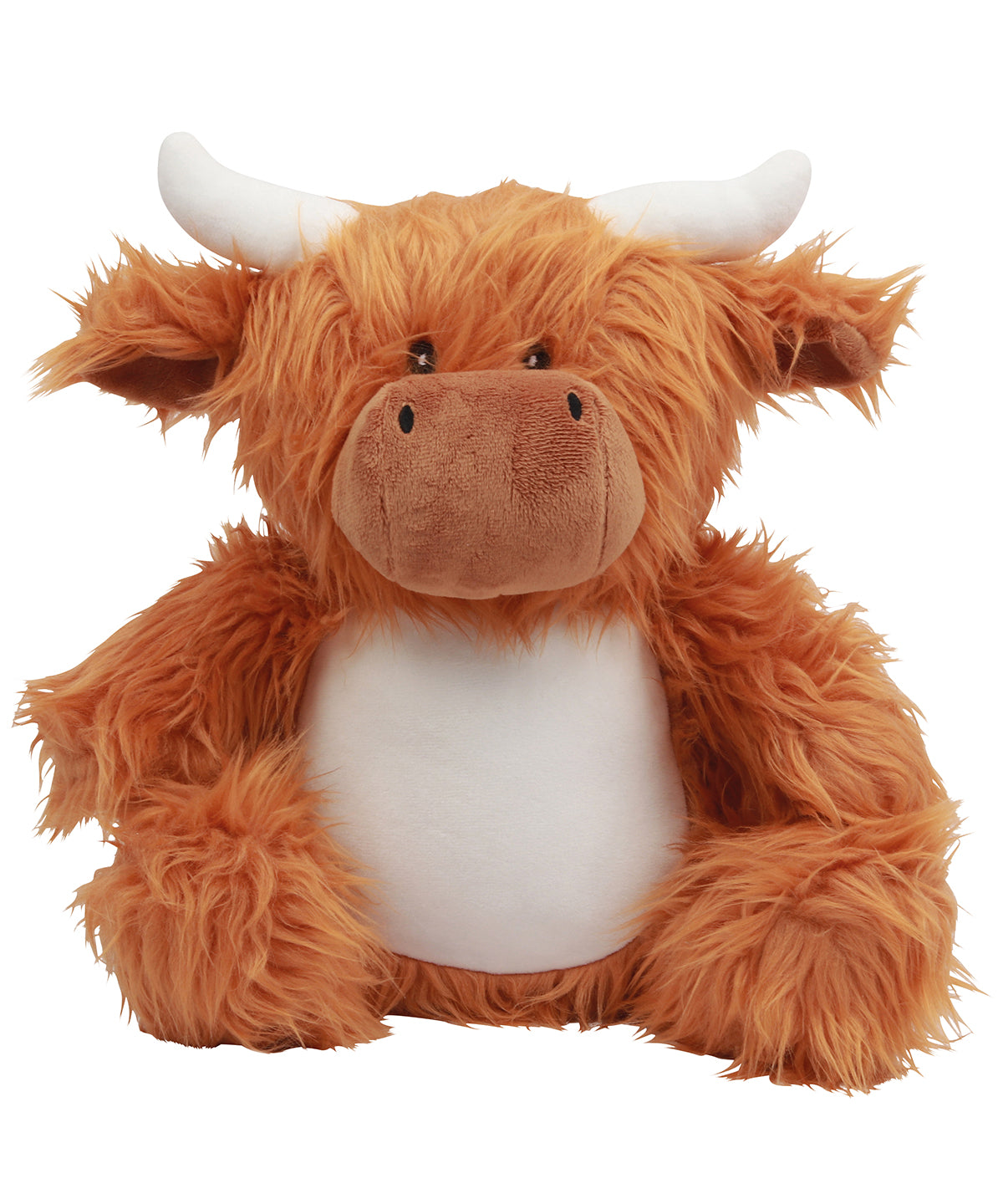 Soft Toys - Charmig Mjuk Highland-ko Brown L