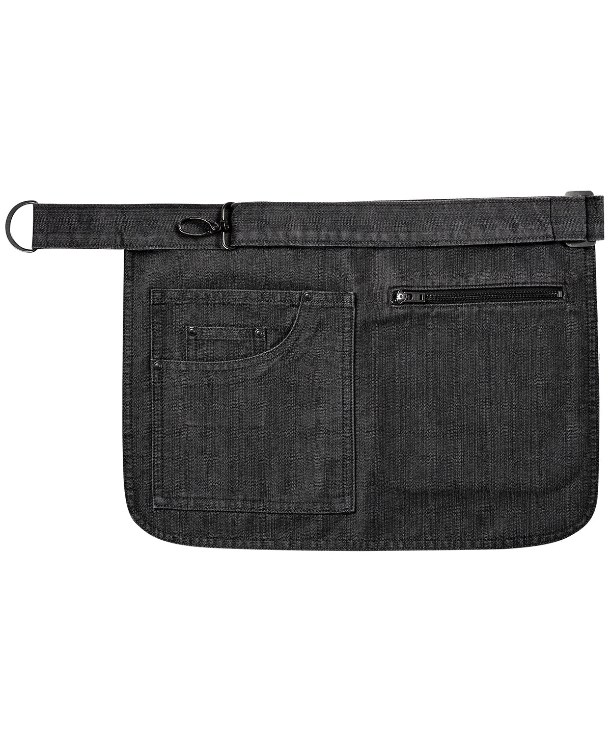 Aprons - Metro Utility Höftförkläde Black Denim One size