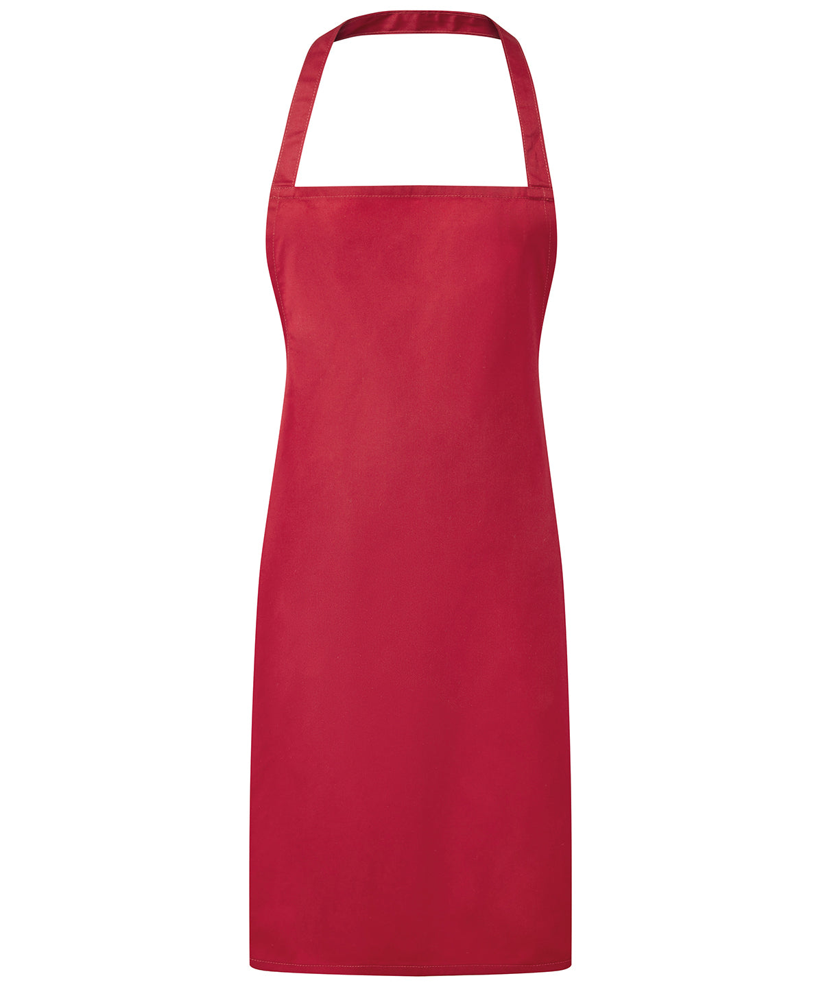 Aprons - Essential Bibförkläde Red One size