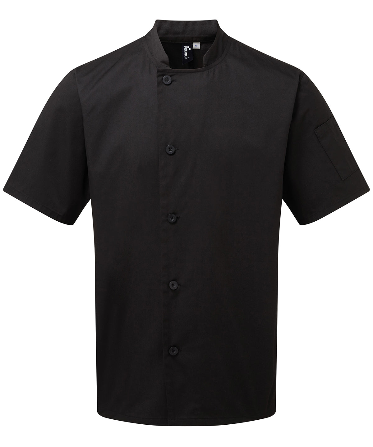 Chef Jackets - Chefens Essentiella Kortärmade Jacka Black