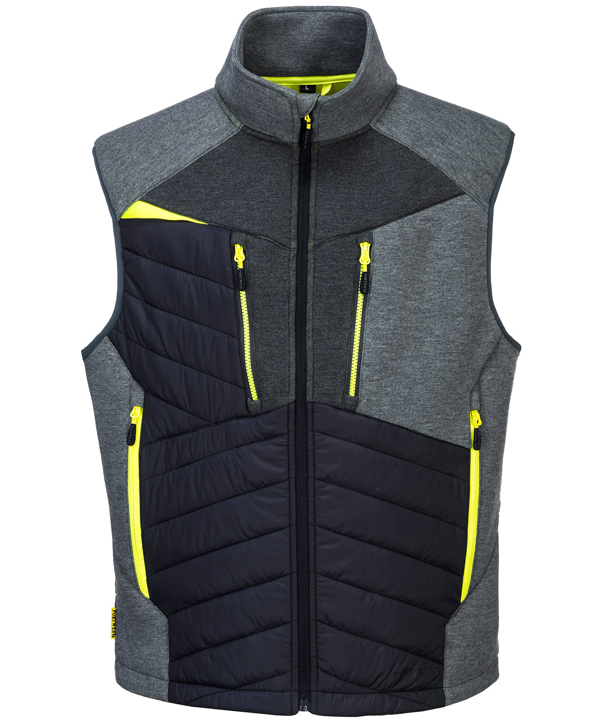 Gilets & Body Warmers - DX4 Hybrid Baffle Linne Metal Grey