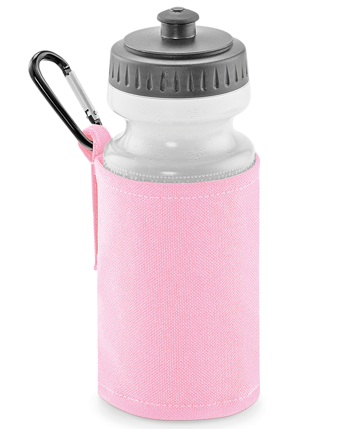 Bottles - Vattenflaska med hållare Classic Pink One size