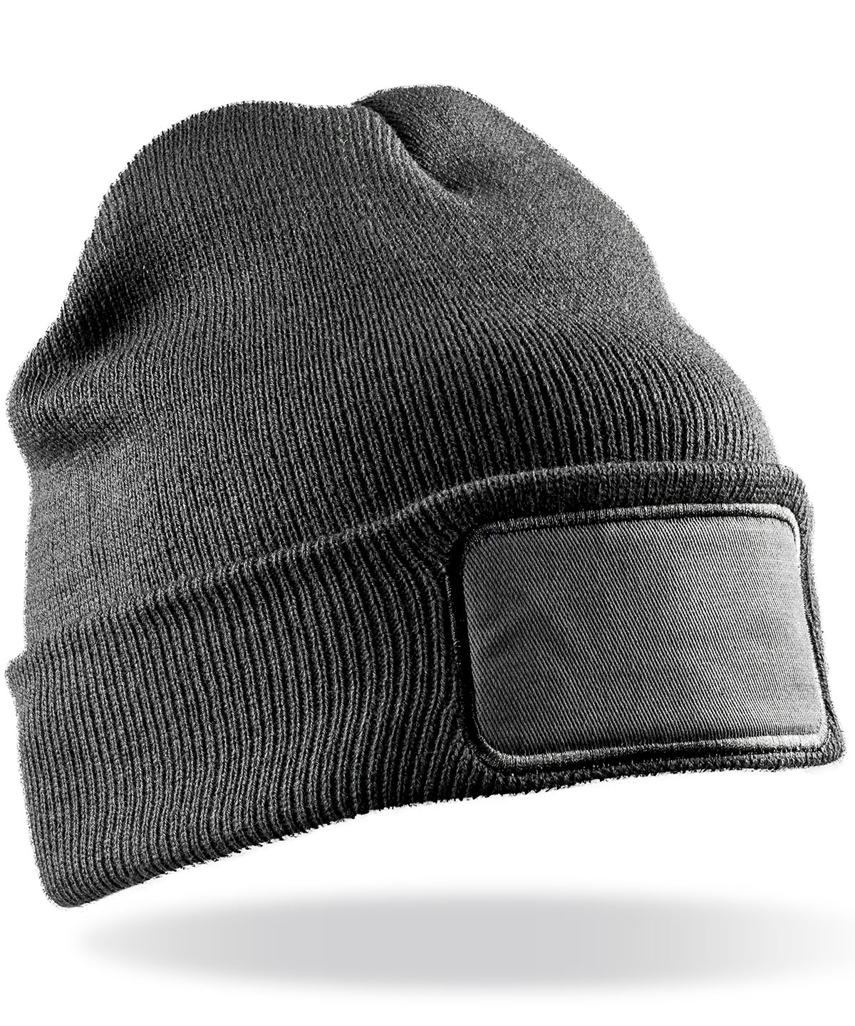 Beanies - Dubbelstickad Beanie för Tryck Grey One size