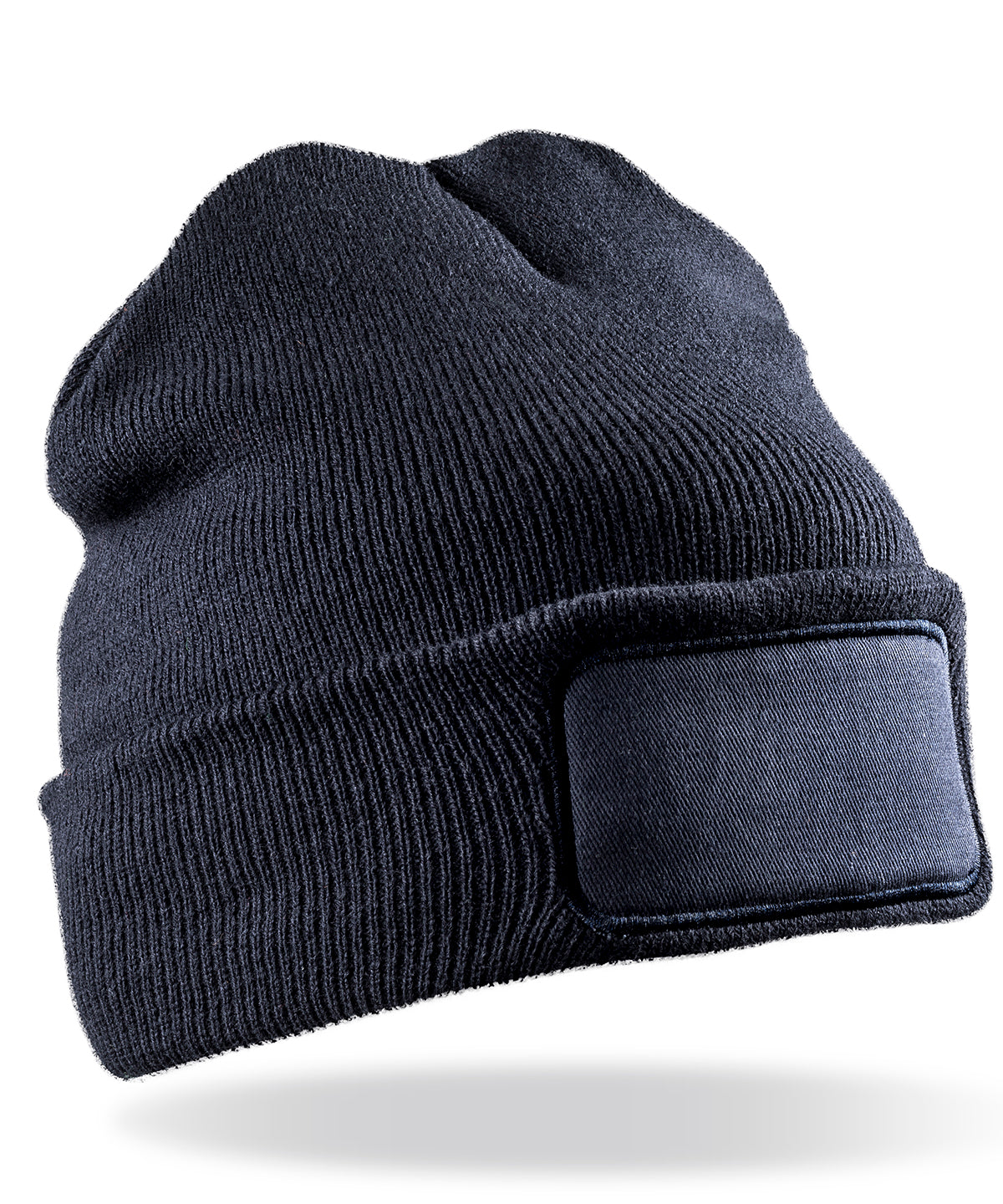 Beanies - Dubbelstickad Beanie för Tryck Navy One size