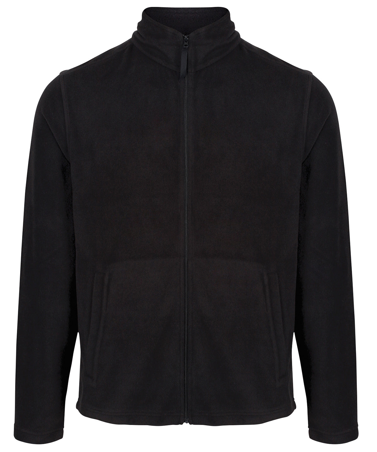 Fleece - Klassisk Mikroflisjacka Black