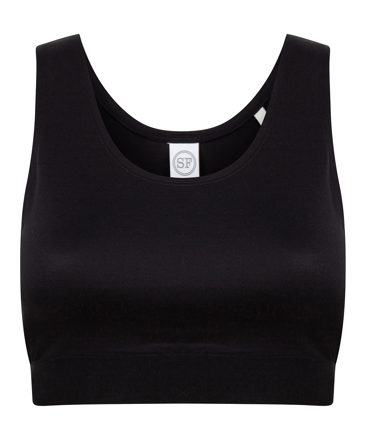 Vests - Barnens Fashion Crop Top Black Black