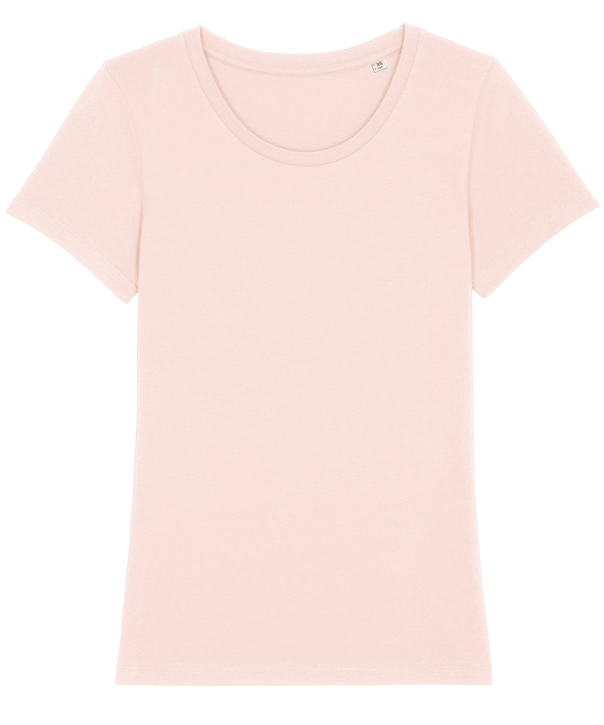 T-Shirts - Ikonisk Dam T-shirt i Ekologisk Bomull Candy Pink