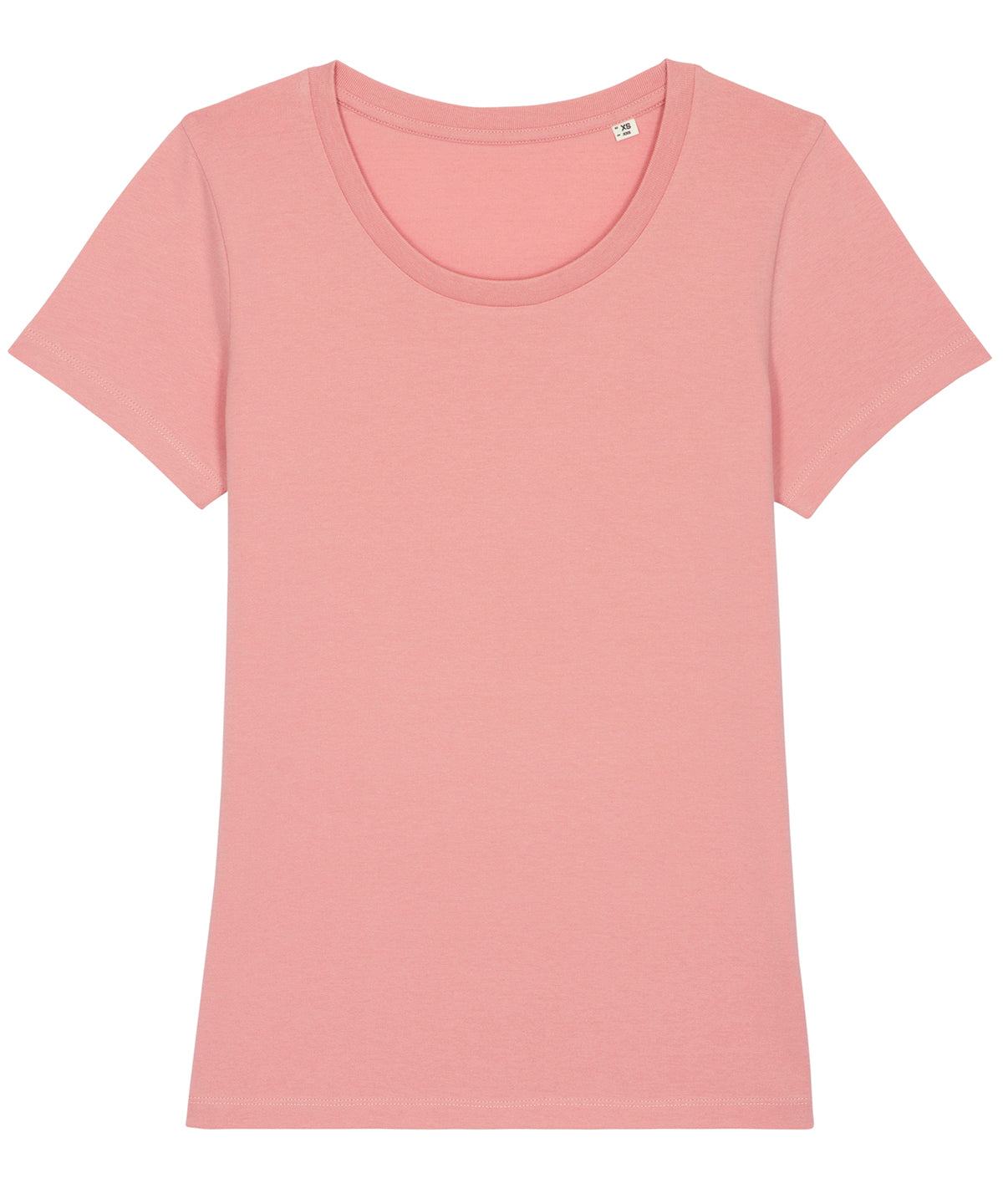 T-Shirts - Ikonisk Dam T-shirt i Ekologisk Bomull Canyon Pink