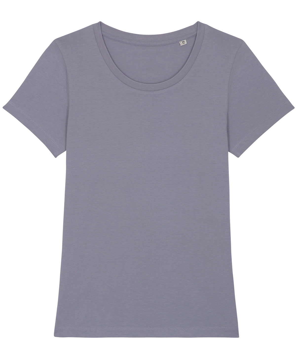 T-Shirts - Ikonisk Dam T-shirt i Ekologisk Bomull Lava Grey