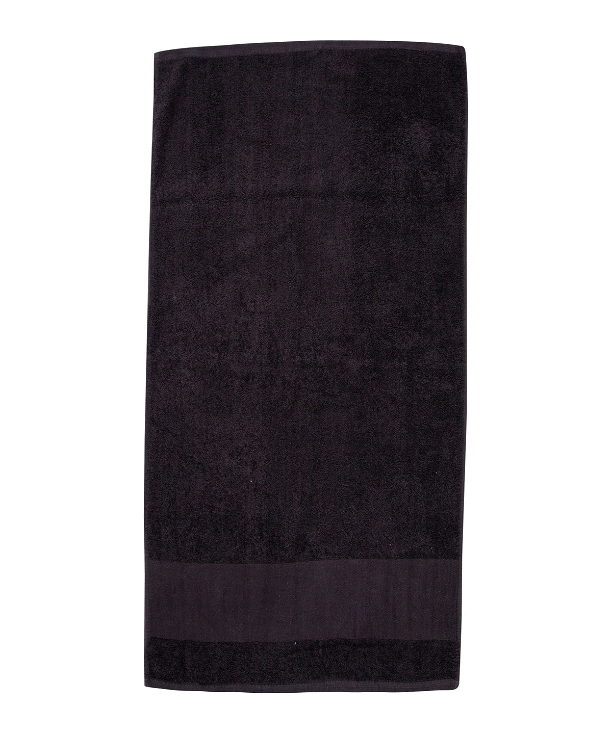 Towels - Tjock och Absorberande Badhandduk med Personalisering Black One size